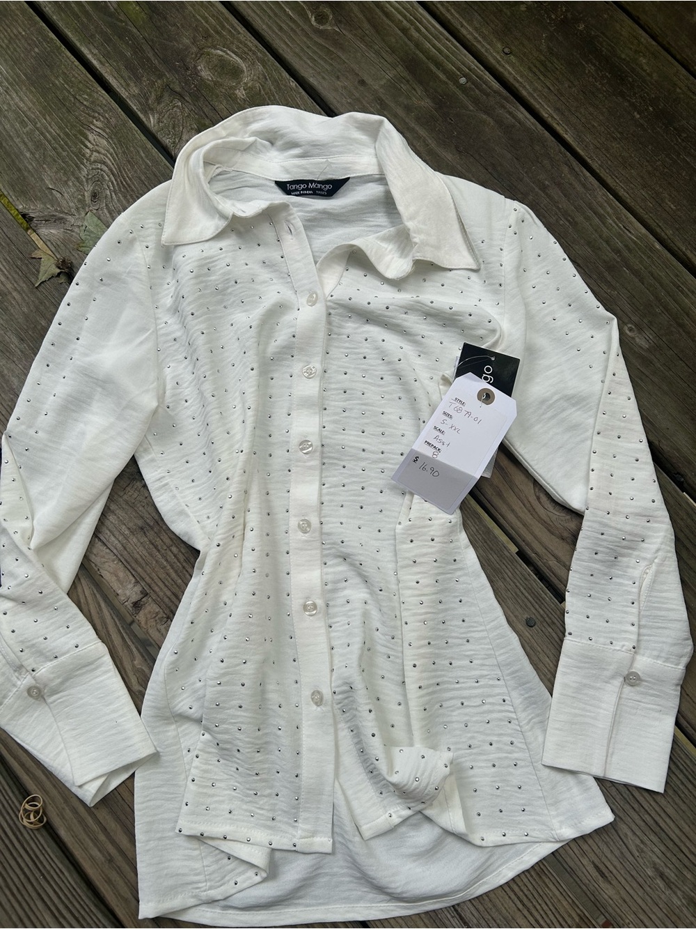 White Button-Up blouse